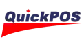 A logo with blue and red integrations on a black background.