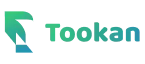 A logo featuring the word tokkan with seamless integrations.